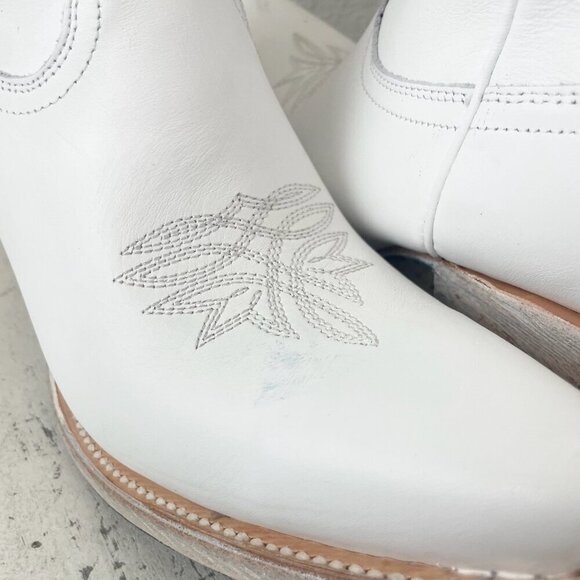 Lane MEGAN MORONEY Cowboy Boots Smokeshow Womens 9.5 White Western Cowgirl Tall - Picture 2 of 14